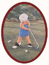Little golfer